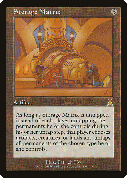 Storage Matrix front