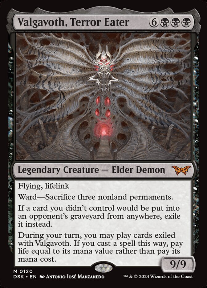 Valgavoth, Terror Eater front