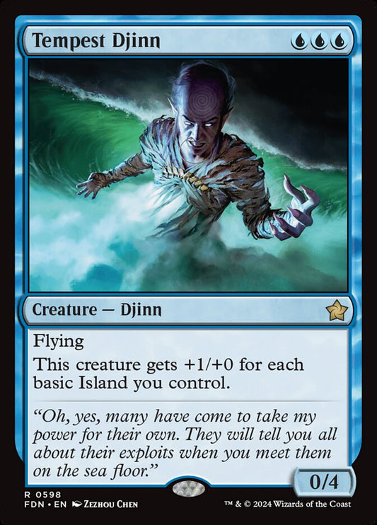 Tempest Djinn front