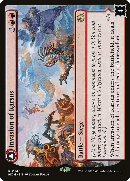 Invasion of Karsus // Refraction Elemental front