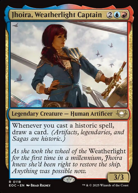 Jhoira, Weatherlight Captain front