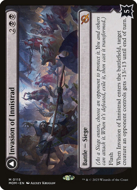 Invasion of Innistrad // Deluge of the Dead front