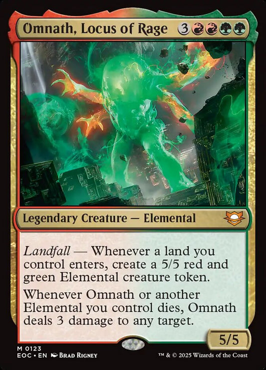 Omnath, Locus of Rage front