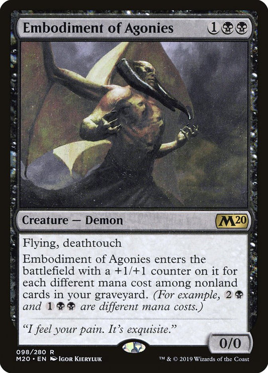 Embodiment of Agonies front
