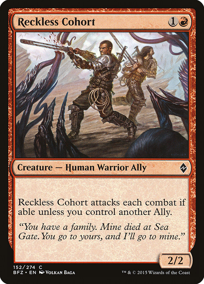 Reckless Cohort front