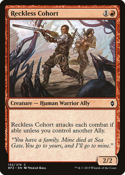 Reckless Cohort front