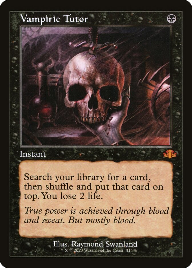 Vampiric Tutor front