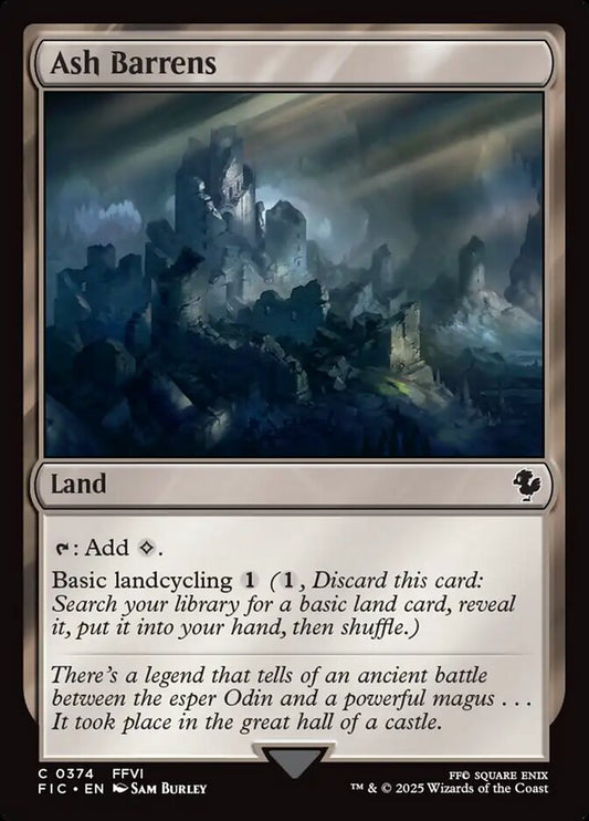 Ash Barrens front