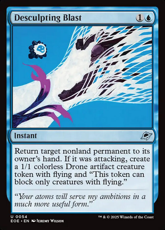 Desculpting Blast front