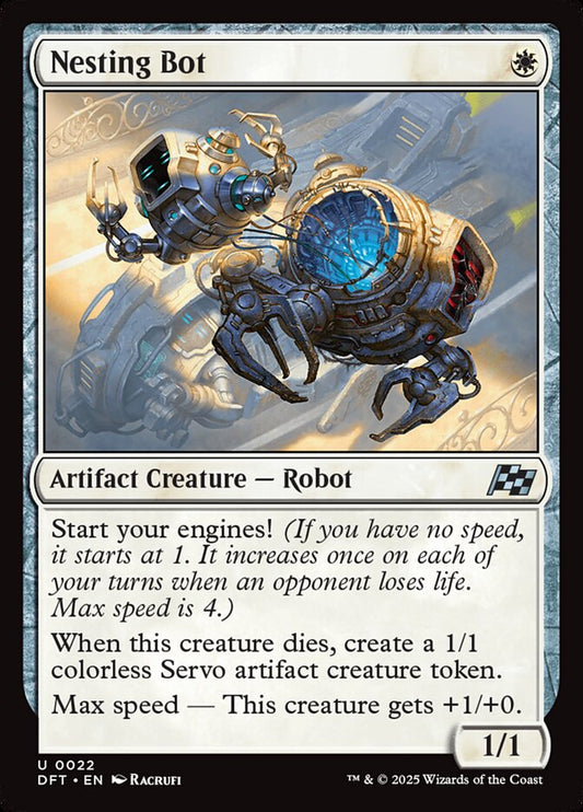 Nesting Bot front