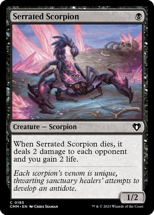 Serrated Scorpion front