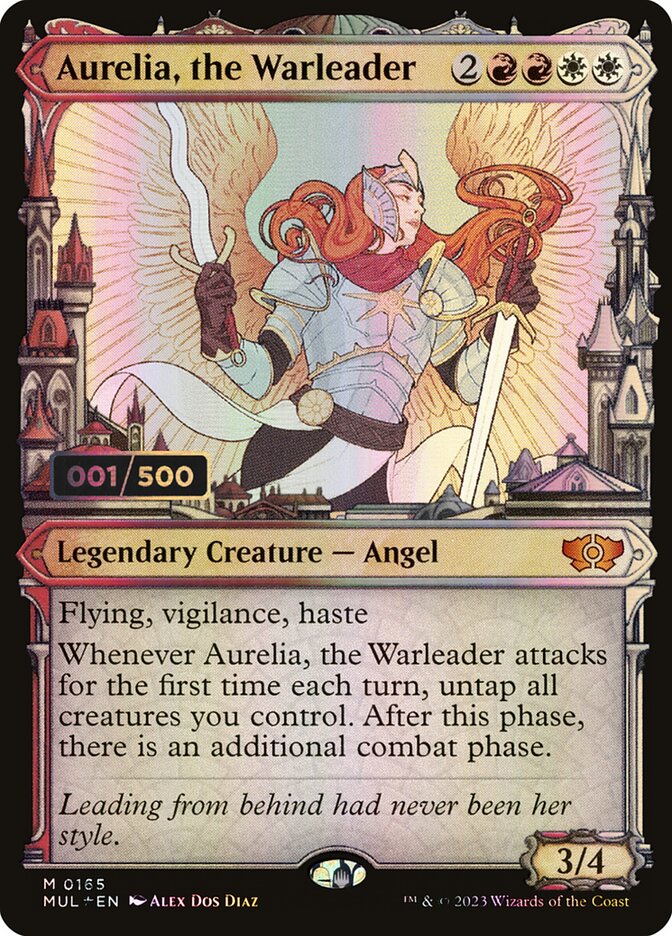 Aurelia, the Warleader front