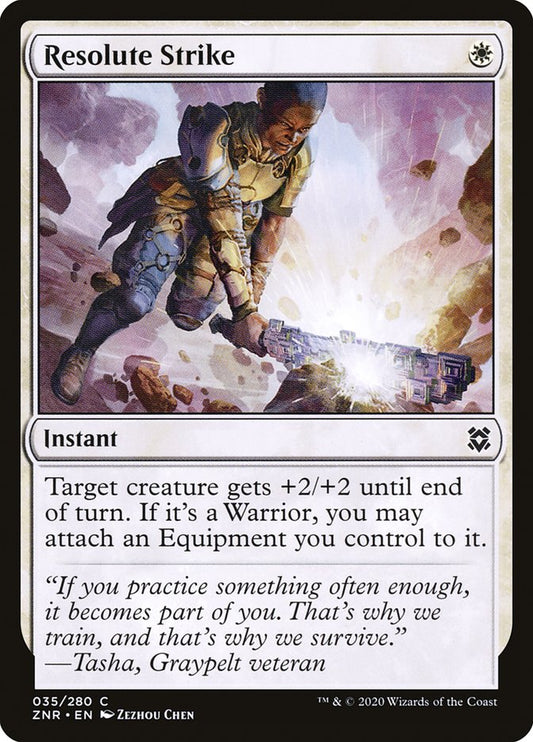 Resolute Strike front