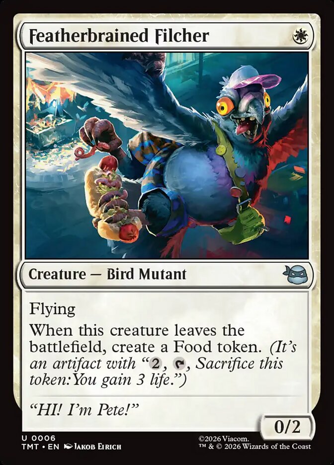 Featherbrained Filcher front