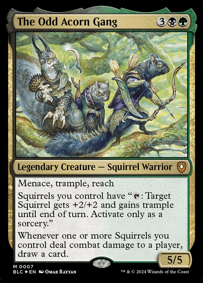 The Odd Acorn Gang front