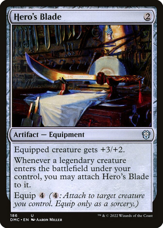 Hero's Blade front