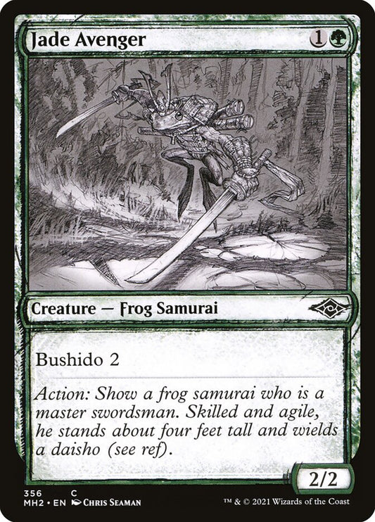 Jade Avenger front