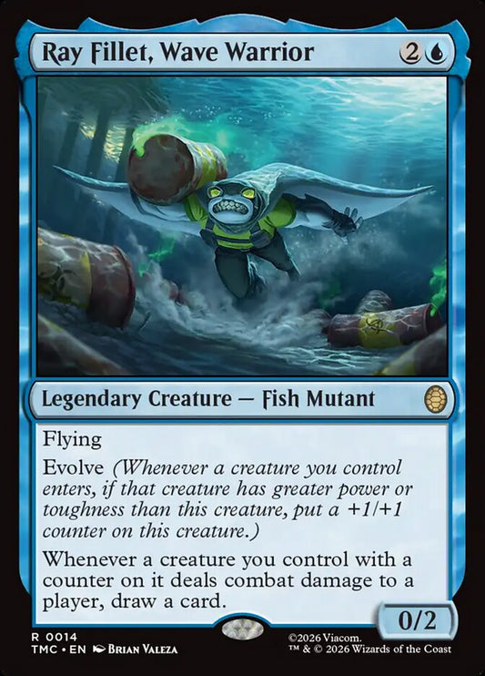 Ray Fillet, Wave Warrior front