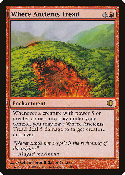 Where Ancients Tread front
