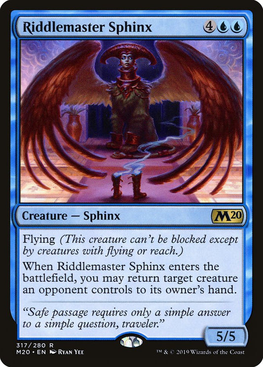 Riddlemaster Sphinx front