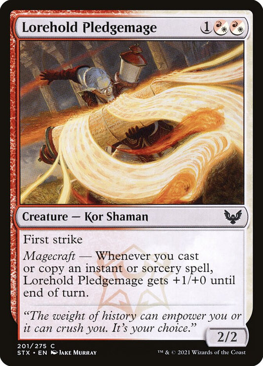 Lorehold Pledgemage front