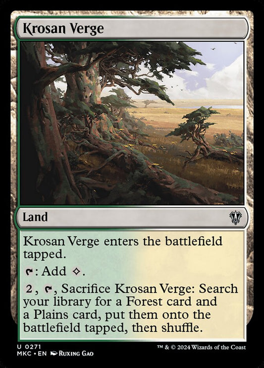 Krosan Verge front