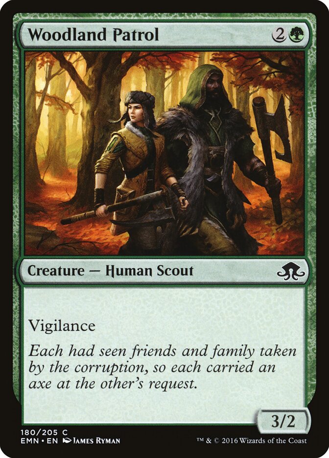 Woodland Patrol front
