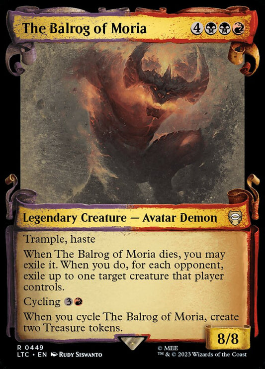 The Balrog of Moria front