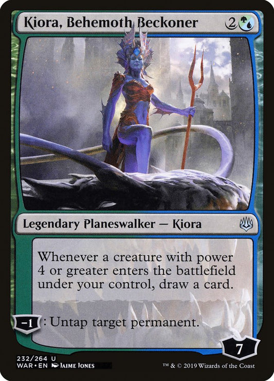 Kiora, Behemoth Beckoner front