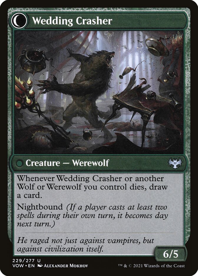 Wolfkin Outcast // Wedding Crasher back