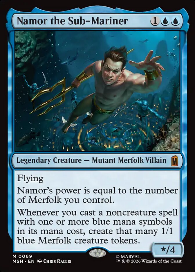 Namor the Sub-Mariner front