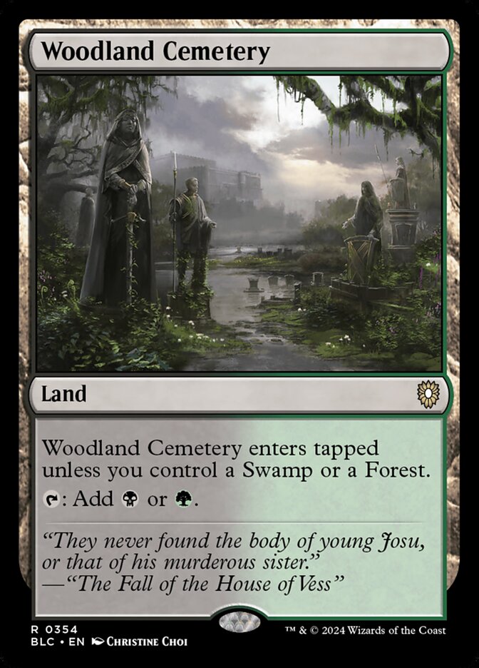 Woodland Cemetery front