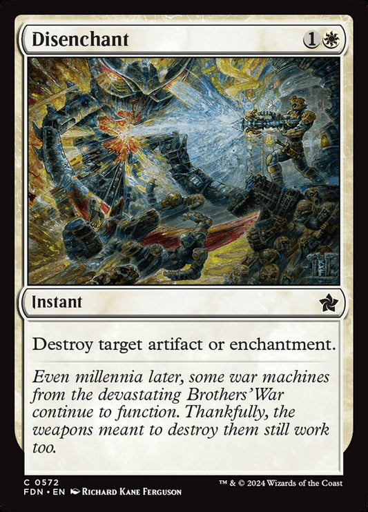 Disenchant front