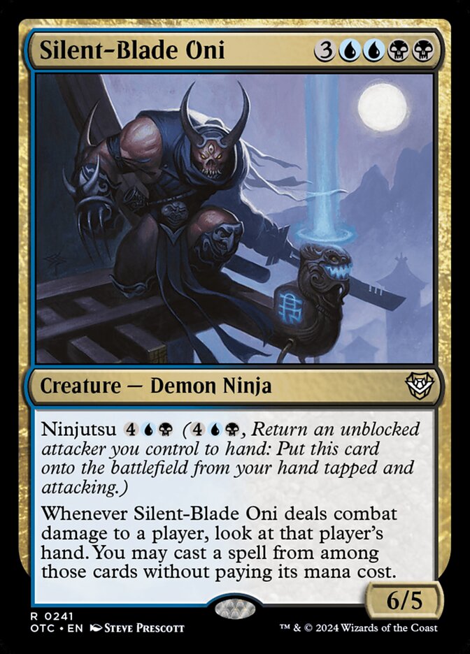 Silent-Blade Oni front