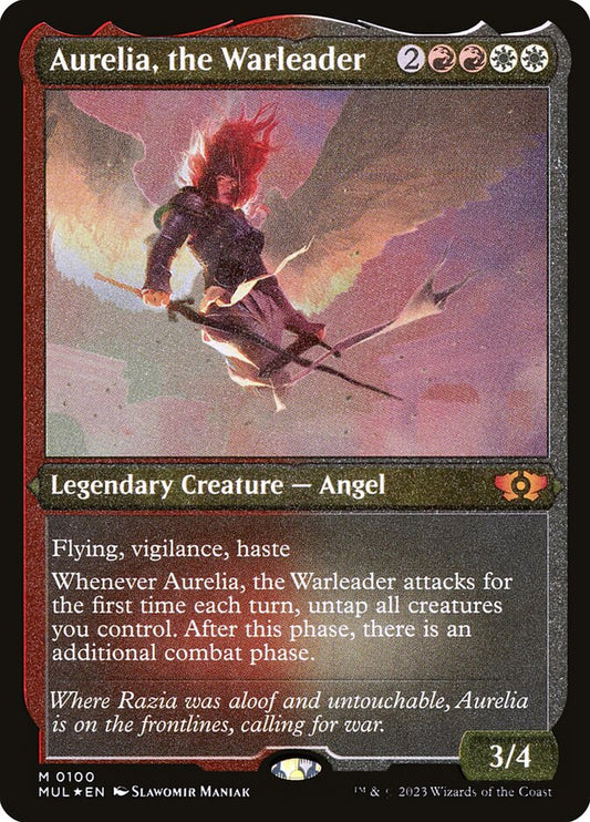 Aurelia, the Warleader front