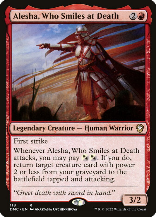 Alesha, Who Smiles at Death front