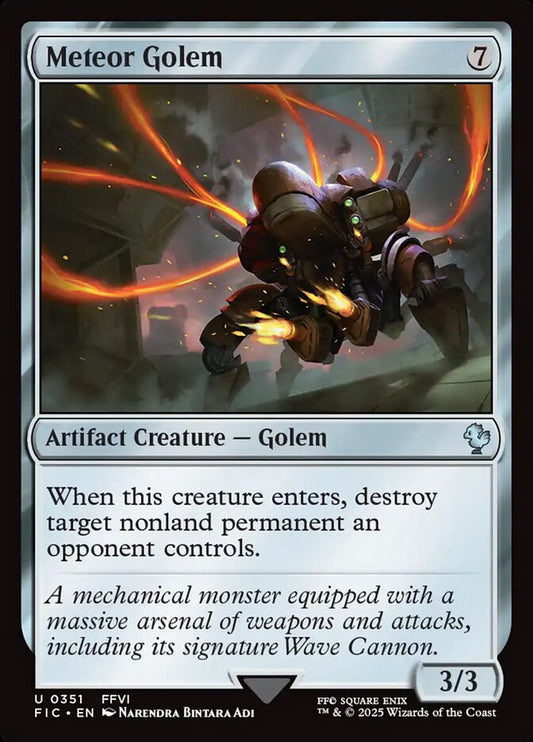 Meteor Golem front
