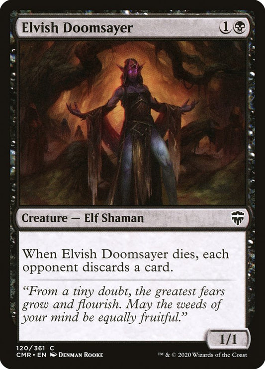Elvish Doomsayer front