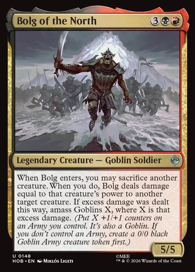 Bolg of the North front