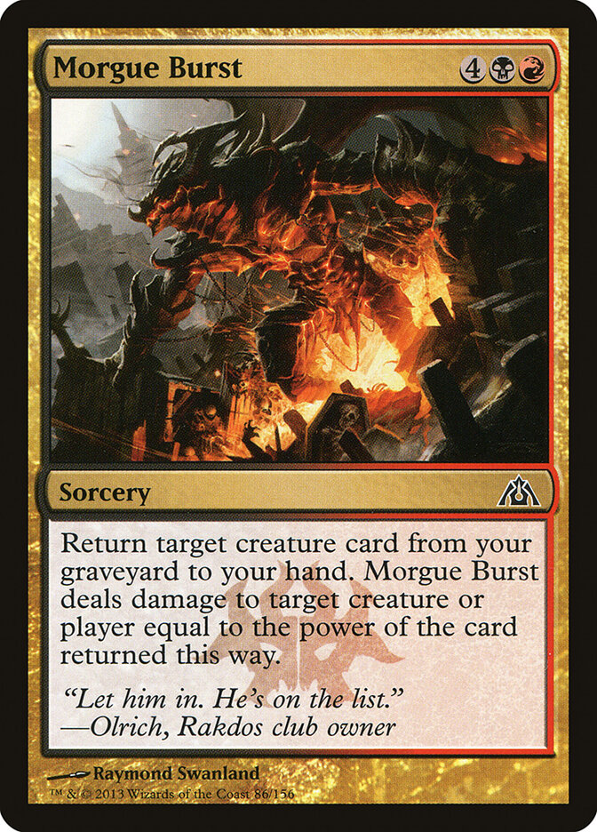 Morgue Burst front