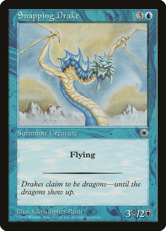 Snapping Drake front
