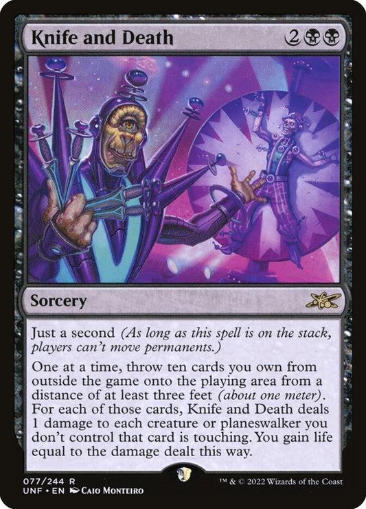 Knife and Death front