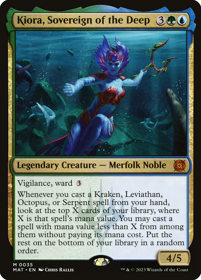 Kiora, Sovereign of the Deep front