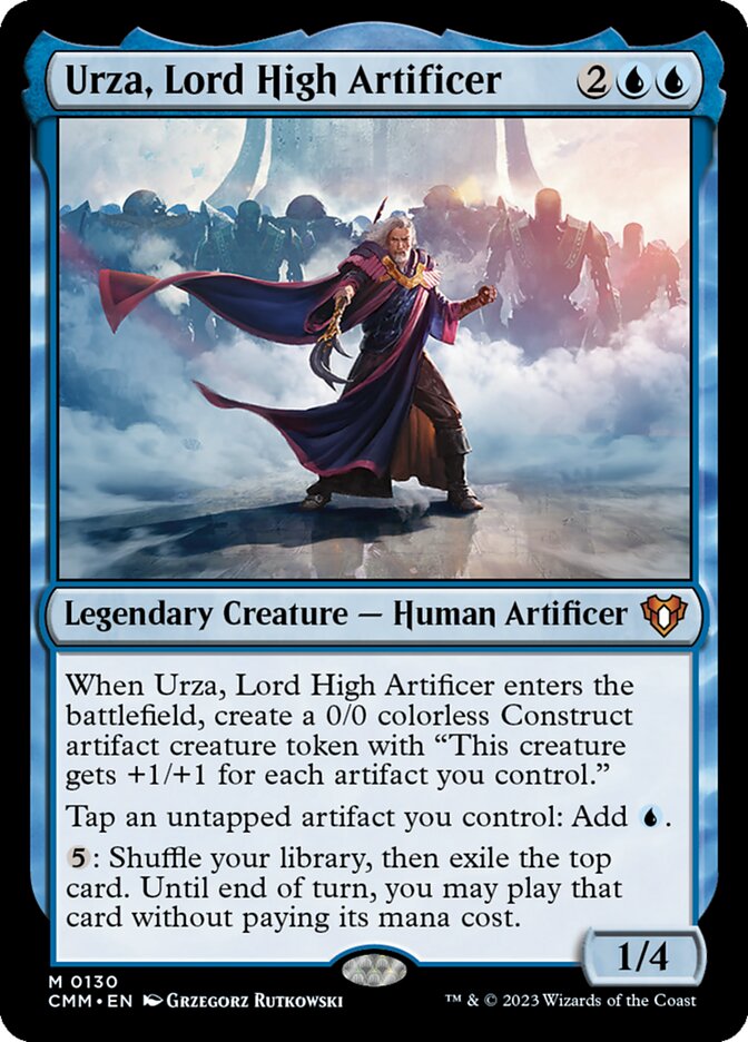 Urza, Lord High Artificer front