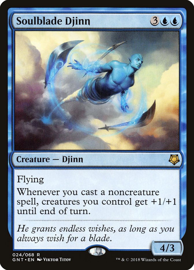 Soulblade Djinn front