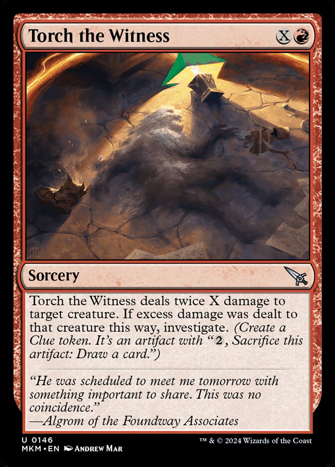 Torch the Witness front