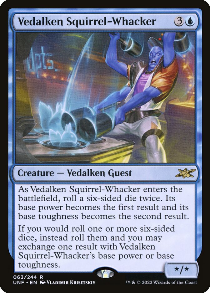 Vedalken Squirrel-Whacker front