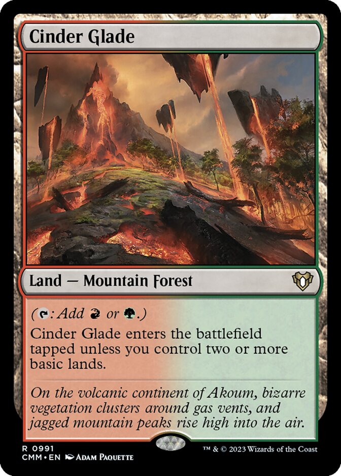 Cinder Glade front
