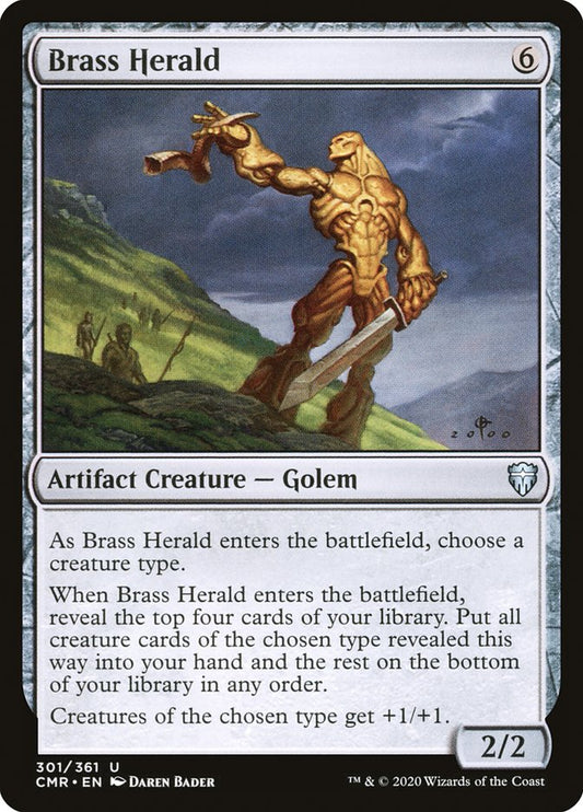 Brass Herald front