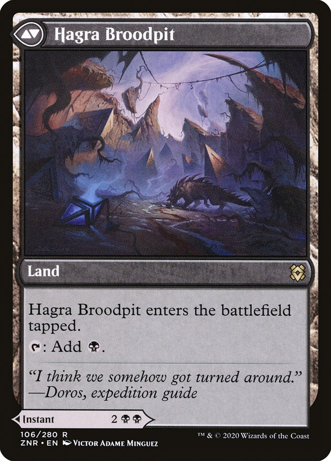 Hagra Mauling // Hagra Broodpit back